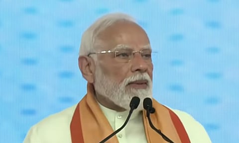 ‘தமிழ்நாட்டின் ரெயில் திட்டங்களுக்கான நிதியை அதிகரித்துள்ளோம்’ - மதுரையில் பிரதமர் மோடி பேச்சு