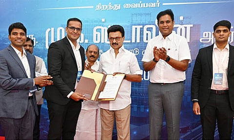 சென்னை நந்தம்பாக்கத்தில் ரூ.249 கோடி செலவில் அமைந்த நிதிநுட்ப கோபுரம்; முதல்-அமைச்சர் மு.க. ஸ்டாலின் திறந்து வைத்தார்
