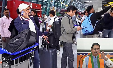 மத்திய கிழக்கு நாடுகளில் சிக்கியுள்ள இந்தியர்களை மீட்க நடவடிக்கை; மத்திய மந்திரி தகவல்

