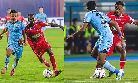 ஐ.எஸ்.எல் : 48ல் முன்னிலை…85ல் அதிர்ச்சி; மும்பை - நார்த் ஈஸ்ட் ஆட்டம் 'டிரா'