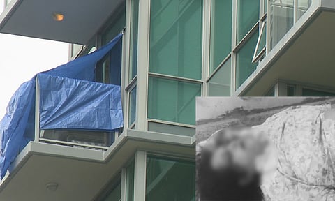 அடுக்குமாடி குடியிருப்பின் 8வது மாடியில் இருந்து தவறி விழுந்து பெண் உயிரிழப்பு; அதிர்ச்சி சம்பவம்

