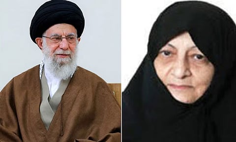 அமெரிக்கா - ஈரான் போர்: காமேனியின் மனைவி சிகிச்சை பலனின்றி உயிரிழப்பு