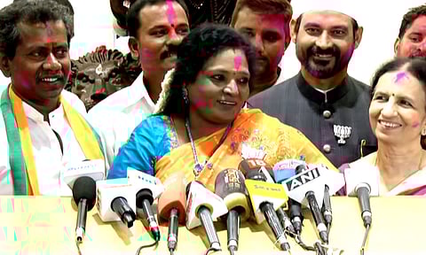 ‘விஜய் கேட்டதில் சில கேள்விகள் மிகவும் நியாயமானவை’ - தமிழிசை சவுந்தரராஜன் 