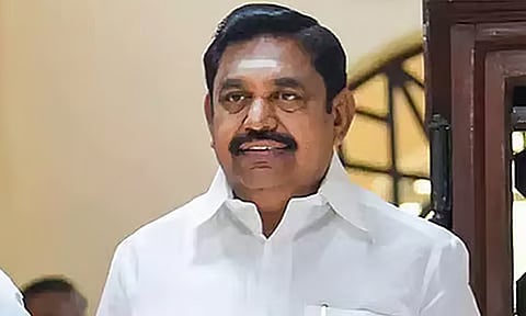 திருச்சி மண்டல ரெயில்வே அலுவலக நுழைவு வாயிலுக்கு தமிழ் பெயர் - மத்திய அரசுக்கு எடப்பாடி பழனிசாமி வலியுறுத்தல்