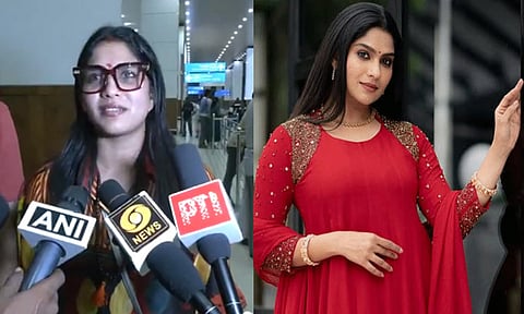 அபுதாபி விமான நிலையத்தில் சிக்கிய அனுபவத்தை பகிர்ந்த “லப்பர் பந்து” பட நடிகை