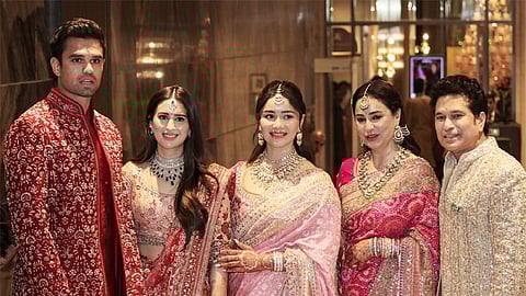 சச்சின் டெண்டுல்கர் இல்ல திருமணவிழா: பிரபலங்கள் பங்கேற்பு