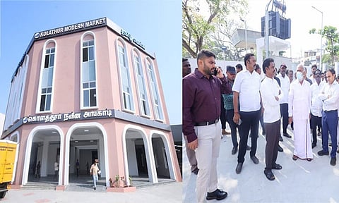 திரு.வி.க.நகர், ராயபுரம் மண்டலங்களில் ரூ.2.76 கோடி மதிப்பீட்டில் புதிய திட்டப்பணிகள்; பயன்பாட்டிற்கு திறந்து வைத்தார் அமைச்சர் பி.கே. சேகர்பாபு
