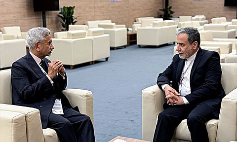 
மேற்காசிய மோதலுக்கு இடையே ஈரான் வெளியுறவு மந்திரியை தொடர்பு கொண்டு பேசிய மத்திய மந்திரி ஜெய்சங்கர்
