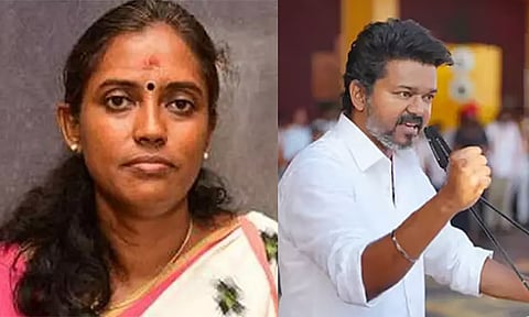 விஜய்யின் த.வெ.க. சட்டமன்ற தேர்தலில் எதிர்க்கட்சியாக வருவதற்கு வாய்ப்பு - காங்கிரஸ் எம்.பி. ஜோதிமணி கணிப்பு 