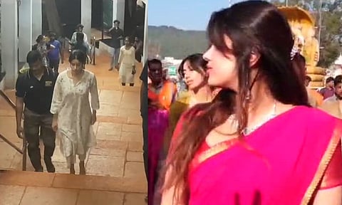 29வது பிறந்தநாள்... ஏழுமலையானை தரிசித்த பிரபல நடிகை