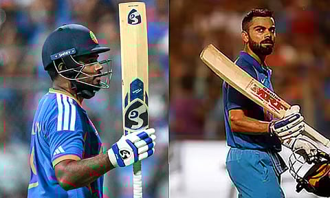 ’டி20 உலகக் கோப்பை’ - அரையிறுதியில்...விராட் சாதனையை சமன் செய்த சஞ்சு சாம்சன்