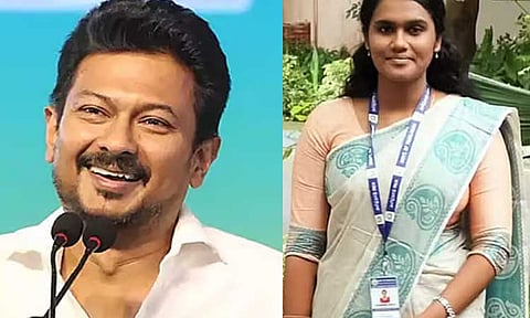 யு.பி.எஸ்.சி.தேர்வு: ராஜேஸ்வரிக்கு உதயநிதி ஸ்டாலின் வாழ்த்து 