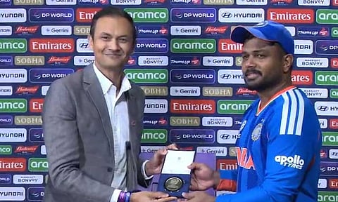 ஆட்ட நாயகன் விருதை பும்ராவுக்கு வழங்கியிருக்க வேண்டும்: சாம்சன்