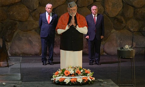 ஈரான் மீது தாக்குதல்...  பிரதமர் மோடிக்கு முன்கூட்டியே தெரியுமா? - இஸ்ரேல் வெளியுறவுத்துறை மந்திரி விளக்கம்

