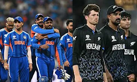 டி20 உலகக் கோப்பையை வெல்லப்போவது யார் ? இந்தியா - நியூசிலாந்து இன்று மோதல்