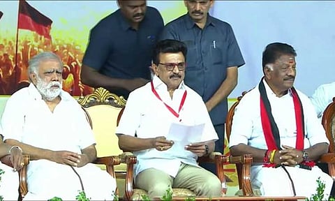 இந்தியாவிலேயே சிறந்த முதல்-அமைச்சராக மு.க.ஸ்டாலின் திகழ்கிறார் - ஓபிஎஸ் புகழாரம்