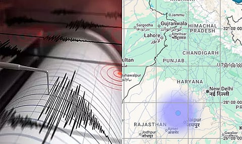 ராஜஸ்தானில் நிலநடுக்கம்: ரிக்டர் அளவில் 3.5 ஆக பதிவு