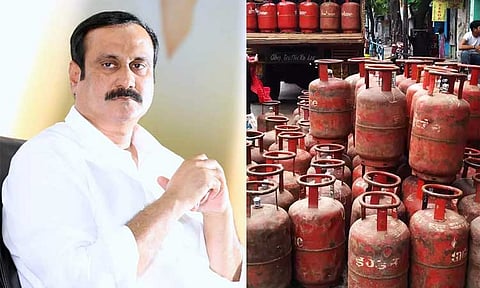 சமையல் எரிவாயு விலை உயர்வை உடனடியாகத் திரும்பப் பெற வேண்டும் - அன்புமணி வலியுறுத்தல்
