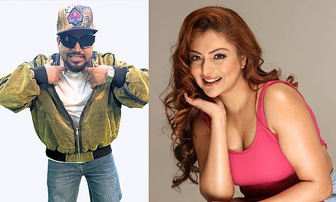 “இப்படிப்பட்ட பெண்களால்தான்’’...நடிகையின் உடை குறித்து பாடகர் சர்ச்சை பதிவு