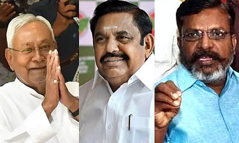 நிதிஷ்குமாரின் கதி எடப்பாடி பழனிசாமிக்கு நடக்காது என்பதற்கு என்ன உத்தரவாதம்? - திருமாவளவன்