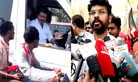 உயிரை பணயம் வைத்து நடிகரின் வாகனத்தை பின் தொடர வேண்டாம் - நடிகர் விமல் 