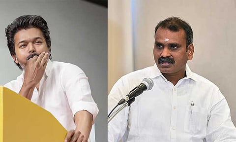 இலவசங்கள் அறிவிக்க கூடாது என்று கூறிய விஜய் இலவசங்களை அறிவித்திருக்கிறார் - எல்.முருகன்