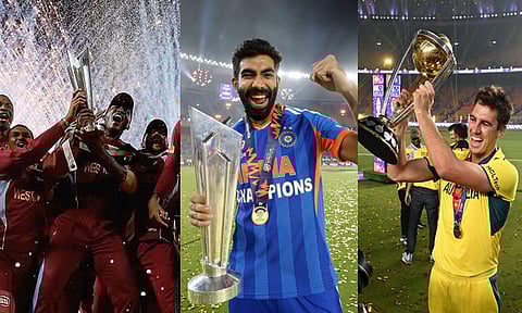 அதிக ஐசிசி கோப்பைகள் வென்ற டாப் 5 அணிகள் - இந்தியா எந்த இடத்தில்?