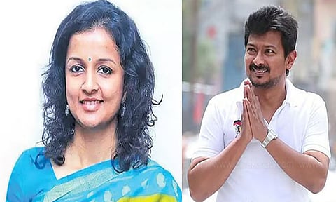 “பார்த்து வண்டியை ஓட்டணும்” - மனைவி பதிவிற்கு  உதயநிதி ஸ்டாலின் கமெண்ட்