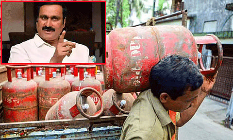 சிலிண்டர் தட்டுப்பாட்டை போக்க திமுக அரசின் திட்டம் என்ன.? - அன்புமணி கேள்வி
