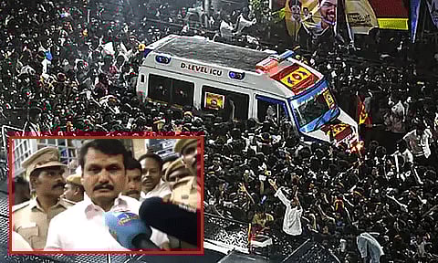 கரூர் சம்பவம்: சிபிஐ விசாரணைக்கு ஆஜராகும் செந்தில் பாலாஜி 
