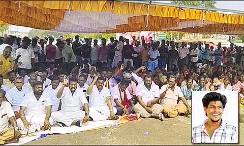 விசாரணைக் கைதி உயிரிழப்பு: 3வது நாளாக உறவினர்கள் மறியல் - தனியார் பள்ளிகள் விடுமுறை