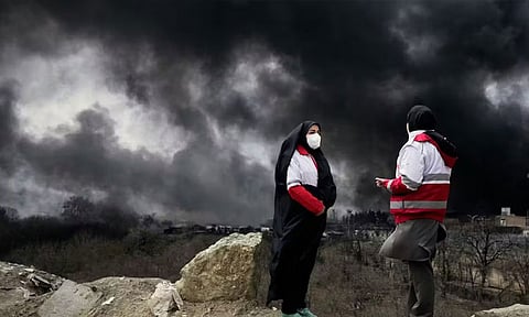 
ஈரானில் கருப்பு மழை; பொதுமக்களுக்கு உலக சுகாதார அமைப்பு எச்சரிக்கை
