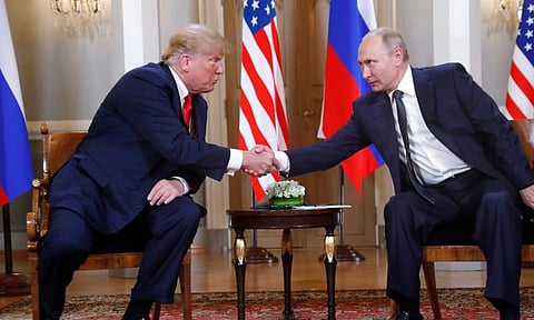 ஈரான் போர்: டொனால்டு டிரம்ப் - விளாடிமிர் புதின் பேச்சுவார்த்தை 

