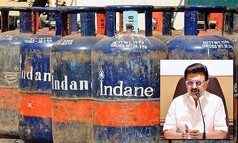 சமையல் எரிவாயு சிலிண்டர் தட்டுப்பாடு: முதல்-அமைச்சர் மு.க.ஸ்டாலின் அவசர ஆலோசனை