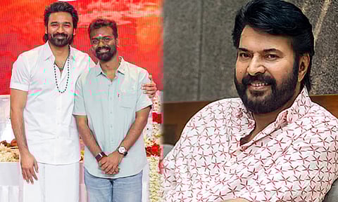 தனுஷின் 55வது படத்தில் என்ட்ரி கொடுக்கும் மம்முட்டி! 