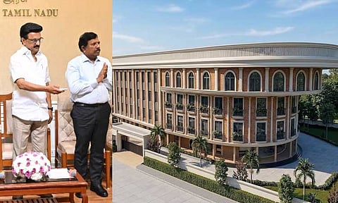 ரூ.35.45 கோடியில் முன்னாள் படைவீரர்கள் தங்கும் விடுதி மற்றும் பயிற்சி மையக் கட்டிடம் - அடிக்கல் நாட்டினார் மு.க.ஸ்டாலின்