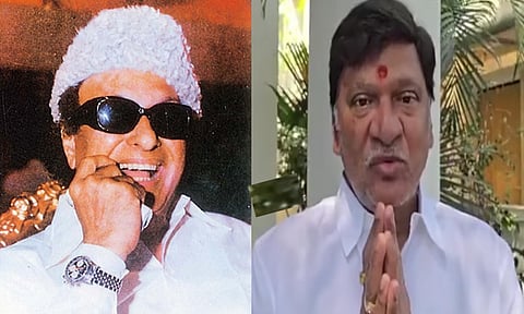 எம்.ஜி.ஆர். குறித்து சர்ச்சை பேச்சு: மன்னிப்பு கேட்டு ராஜேந்திர பிரசாத் வீடியோ வெளியீடு