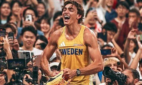 15-வது முறையாக உலக சாதனையைத் தகர்த்தெறிந்த மாண்டோ டுப்லாண்டிஸ்