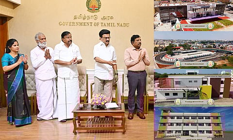 நகராட்சித்துறை சார்பில் ரூ.211.90 கோடியில் 45 முடிவுற்ற திட்டப் பணிகள்: மு.க.ஸ்டாலின் திறந்து வைத்தார்