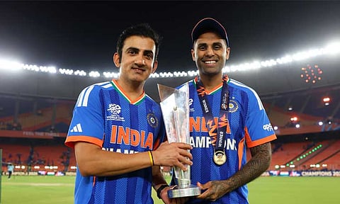 ’கோப்பையை வென்றதும் கம்பீர் சொன்ன முதல் வார்த்தை இதுதான்’ - சூர்யகுமார் 