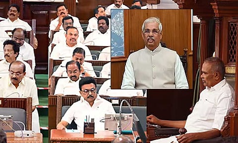 தமிழ்நாடு சட்டமன்ற கூட்டத்தொடர் முடித்து வைப்பு - கவர்னர் ஆர்.வி.அர்லேகர் உத்தரவு