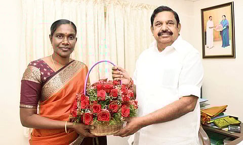 அதிமுகவை தேர்வு செய்ததற்கு காரணம் இது தான்.. - காளியம்மாள் பேட்டி 
