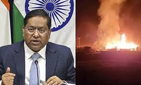 ஆப்கானிஸ்தான் மீது வான்வழி தாக்குதல் நடத்திய பாகிஸ்தானுக்கு இந்தியா கண்டனம்

