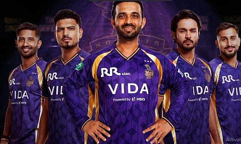 ஐபிஎல்: கொல்கத்தா அணியின் புதிய ஜெர்சி வெளியீடு