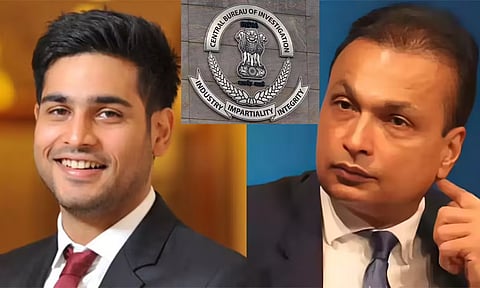 ரூ. 228 கோடி வங்கி மோசடி: அனில் அம்பானி மகனிடம் 2வது நாளாக சிபிஐ விசாரணை 

