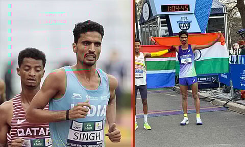 
அமெரிக்கா:  அரை மாரத்தானில் தேசிய சாதனையை முறியடித்த குல்வீர் சிங்