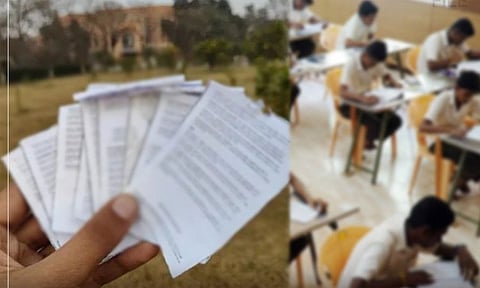 பிளஸ்-2 தேர்வில் மாணவர்கள் காப்பியடிப்பதை கண்காணிக்க தவறிய 5 ஆசிரியர்களுக்கு நோட்டீஸ்