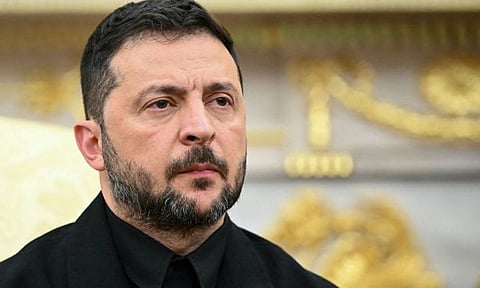 அமெரிக்காவுக்கு எதிரான போரில் ஈரானுக்கு ரஷியா உதவுகிறது - உக்ரைன் அதிபர் குற்றச்சாட்டு