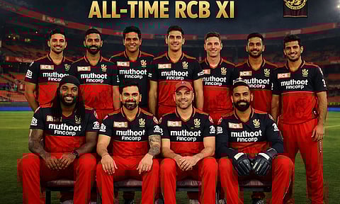 விராட் கோலியின் ஆல்-டைம் 'ஆர்சிபி 11'... கும்ப்ளே, ராகுலுக்கு இடம்