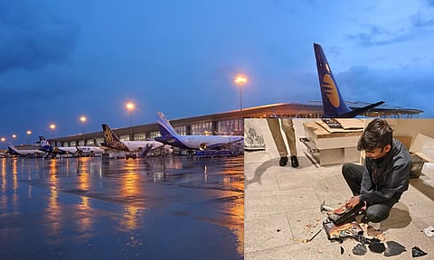 பெங்களூரு விமான நிலையத்தில் ரூ. 39.37 லட்சம் மதிப்புள்ள கஞ்சா பறிமுதல்; பயணி கைது 

